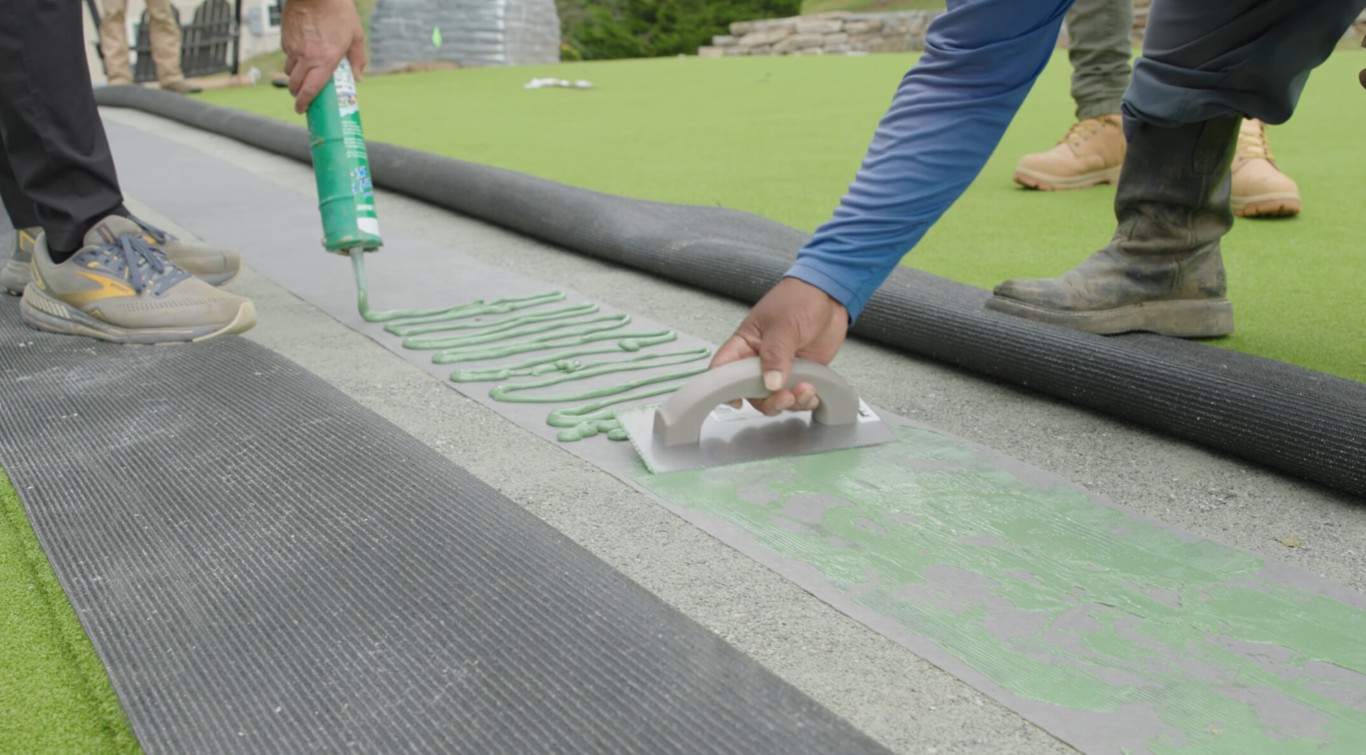 Professional artificial grass installation in Montgomery, AL